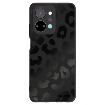 Picasee Honor X7a Hülle - Schwarzes Silikon - Midnight Leopard