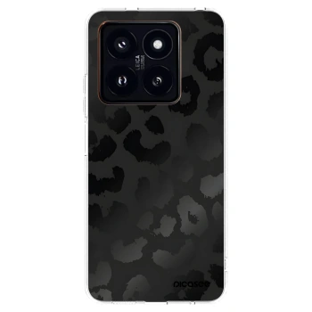 Picasee Xiaomi 14 Pro Hülle - Transparentes Silikon - Midnight Leopard