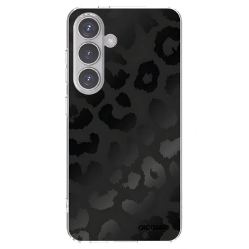 Picasee Samsung Galaxy S24 S921B 5G Hülle - Transparentes Silikon - Midnight Leopard
