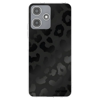 Picasee Xiaomi Redmi 12 5G Hülle - Transparentes Silikon - Midnight Leopard