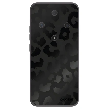 Picasee Honor Magic6 Lite 5G Hülle - Schwarzes Silikon - Midnight Leopard