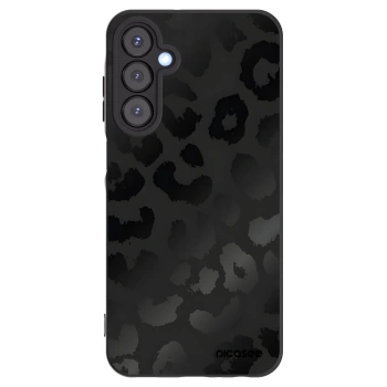 Picasee Samsung Galaxy A25 A256B 5G Hülle - Schwarzes Silikon - Midnight Leopard