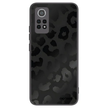 Picasee Xiaomi Redmi Note 12 Pro 4G Hülle - Schwarzes Silikon - Midnight Leopard