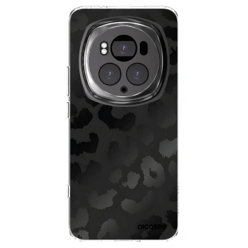 Picasee Honor Magic6 Pro Hülle - Transparentes Silikon - Midnight Leopard