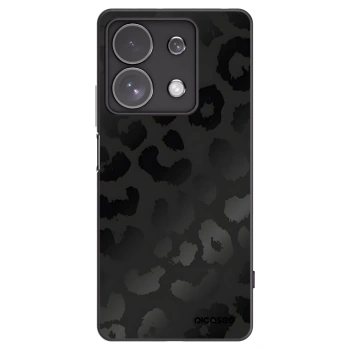 Picasee Xiaomi Redmi Note 13 Pro 4G Hülle - Schwarzes Silikon - Midnight Leopard