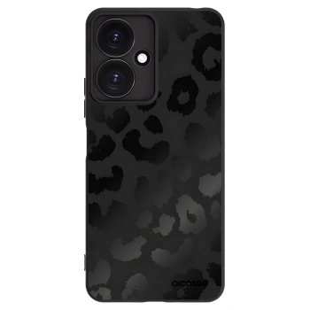 Picasee Xiaomi Redmi 13C 5G Hülle - Schwarzes Silikon - Midnight Leopard