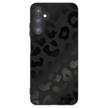 Picasee Samsung Galaxy A05s A057G Hülle - Schwarzes Silikon - Midnight Leopard