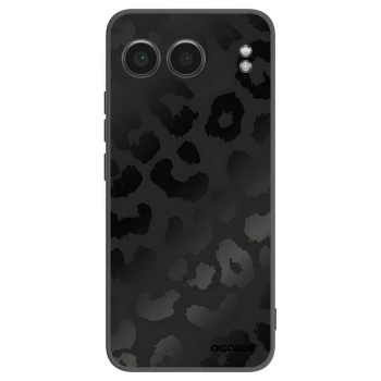 Picasee OnePlus Nord 4 Hülle - Schwarzes Silikon - Midnight Leopard
