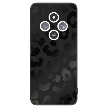 Picasee Xiaomi Redmi 14C Hülle - Schwarzes Silikon - Midnight Leopard