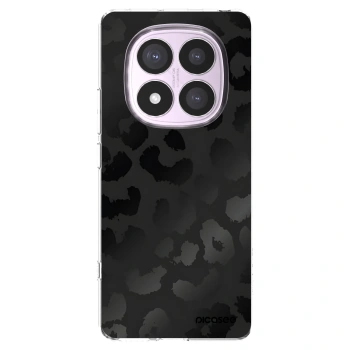 Picasee Xiaomi Redmi Note 14 Pro 4G Hülle - Transparentes Silikon - Midnight Leopard