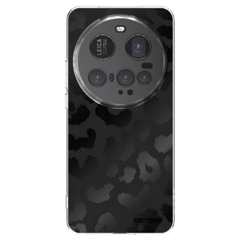 Picasee Xiaomi 15 Ultra Hülle - Transparentes Silikon - Midnight Leopard