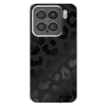 Picasee Xiaomi 15 Hülle - Transparentes Silikon - Midnight Leopard