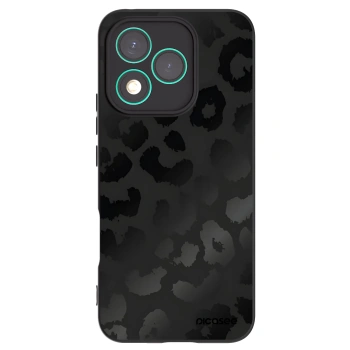 Picasee Honor 400 Lite 5G Hülle - Schwarzes Silikon - Midnight Leopard