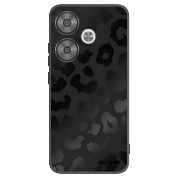 Picasee Xiaomi Poco F6 Hülle - Schwarzes Silikon - Midnight Leopard