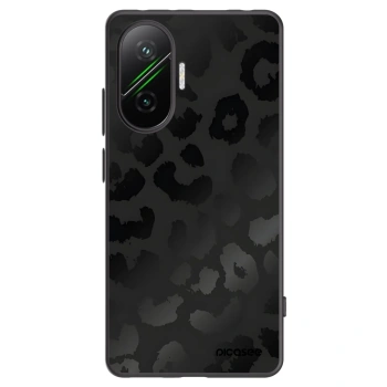 Picasee Xiaomi Poco F7 Pro 5G Hülle - Schwarzes Silikon - Midnight Leopard