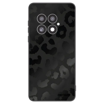 Picasee OnePlus 13 5G Hülle - Schwarzes Silikon - Midnight Leopard