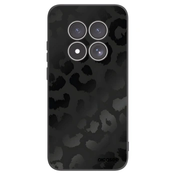 Picasee Xiaomi Redmi Note 15 Pro 4G Hülle - Schwarzes Silikon - Midnight Leopard
