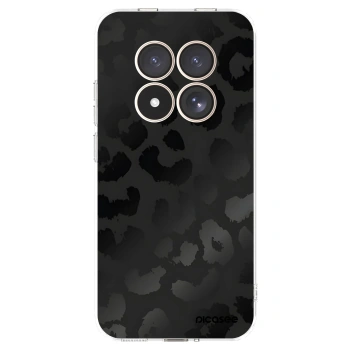 Picasee Xiaomi Redmi Note 15 Pro 4G Hülle - Transparentes Silikon - Midnight Leopard