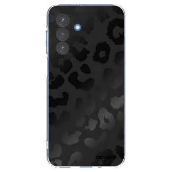 Picasee Samsung Galaxy A17 5G Hülle - Transparentes Silikon - Midnight Leopard