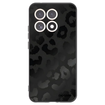 Picasee Xiaomi 15T Hülle - Schwarzes Silikon - Midnight Leopard