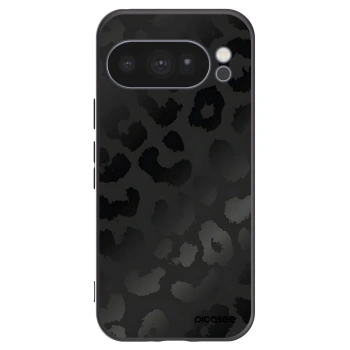 Picasee Google Pixel 10 Pro Hülle - Schwarzes Silikon - Midnight Leopard