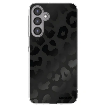 Picasee Samsung Galaxy A16 4G Hülle - Transparentes Silikon - Midnight Leopard