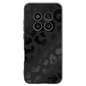 Picasee Honor Magic8 Pro 5G Hülle - Schwarzes Silikon - Midnight Leopard