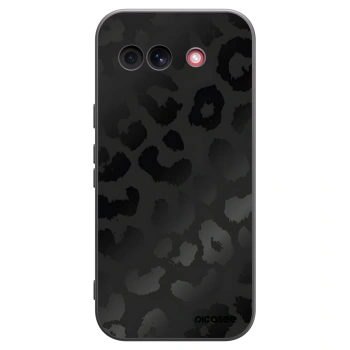 Picasee Google Pixel 10a Hülle - Schwarzes Silikon - Midnight Leopard