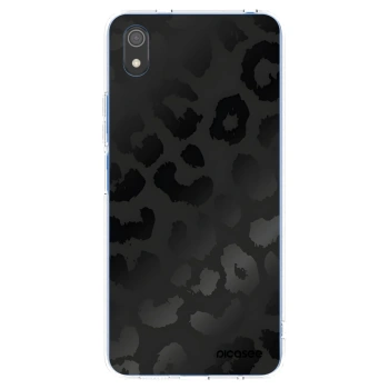 Picasee Xiaomi Redmi 7A Hülle - Transparentes Silikon - Midnight Leopard