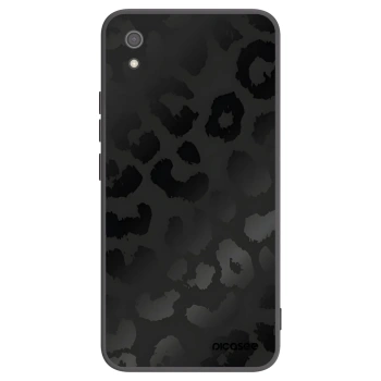 Picasee Xiaomi Redmi 7A Hülle - Schwarzes Silikon - Midnight Leopard