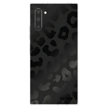 Picasee Samsung Galaxy Note 10 N970F Hülle - Transparentes Silikon - Midnight Leopard