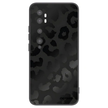 Picasee Xiaomi Mi Note 10 (Pro) Hülle - Schwarzes Silikon - Midnight Leopard