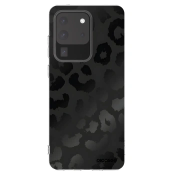 Picasee Samsung Galaxy S20 Ultra 5G G988F Hülle - Transparentes Silikon - Midnight Leopard