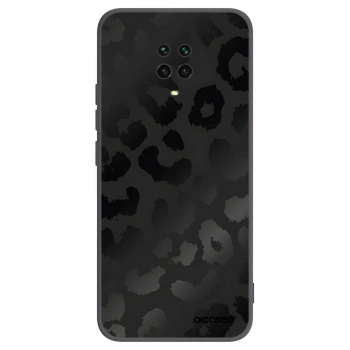 Picasee Xiaomi Redmi Note 9 Pro Hülle - Schwarzes Silikon - Midnight Leopard