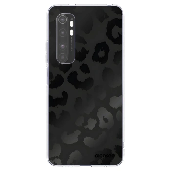 Picasee Xiaomi Mi Note 10 Lite Hülle - Transparentes Silikon - Midnight Leopard