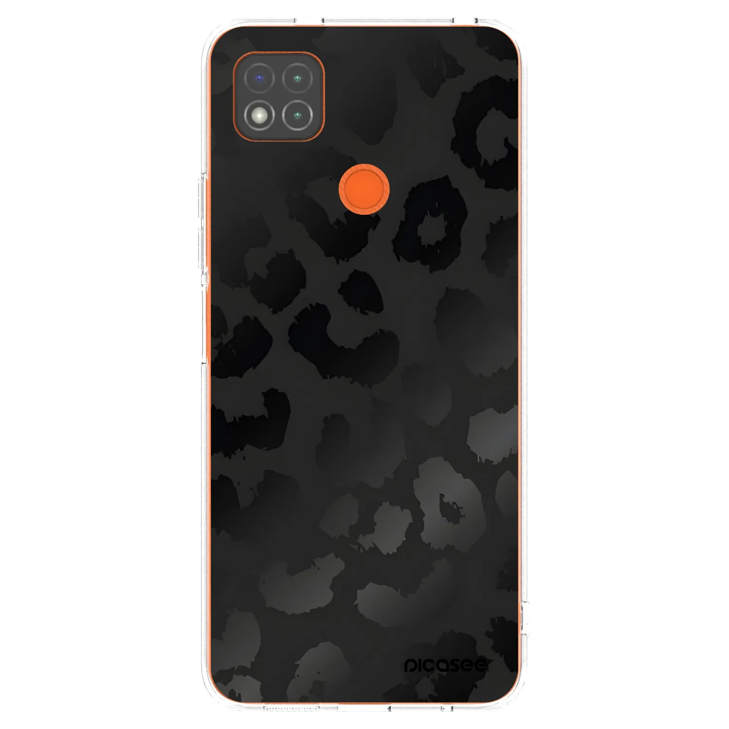 Picasee Xiaomi Redmi 9C Hülle - Transparentes Silikon - Midnight Leopard