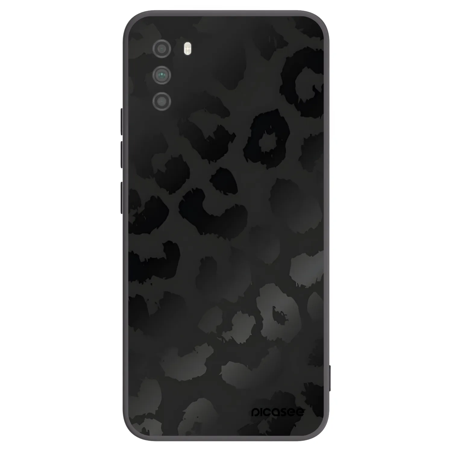 Picasee Xiaomi Poco M3 Hülle - Schwarzes Silikon - Midnight Leopard