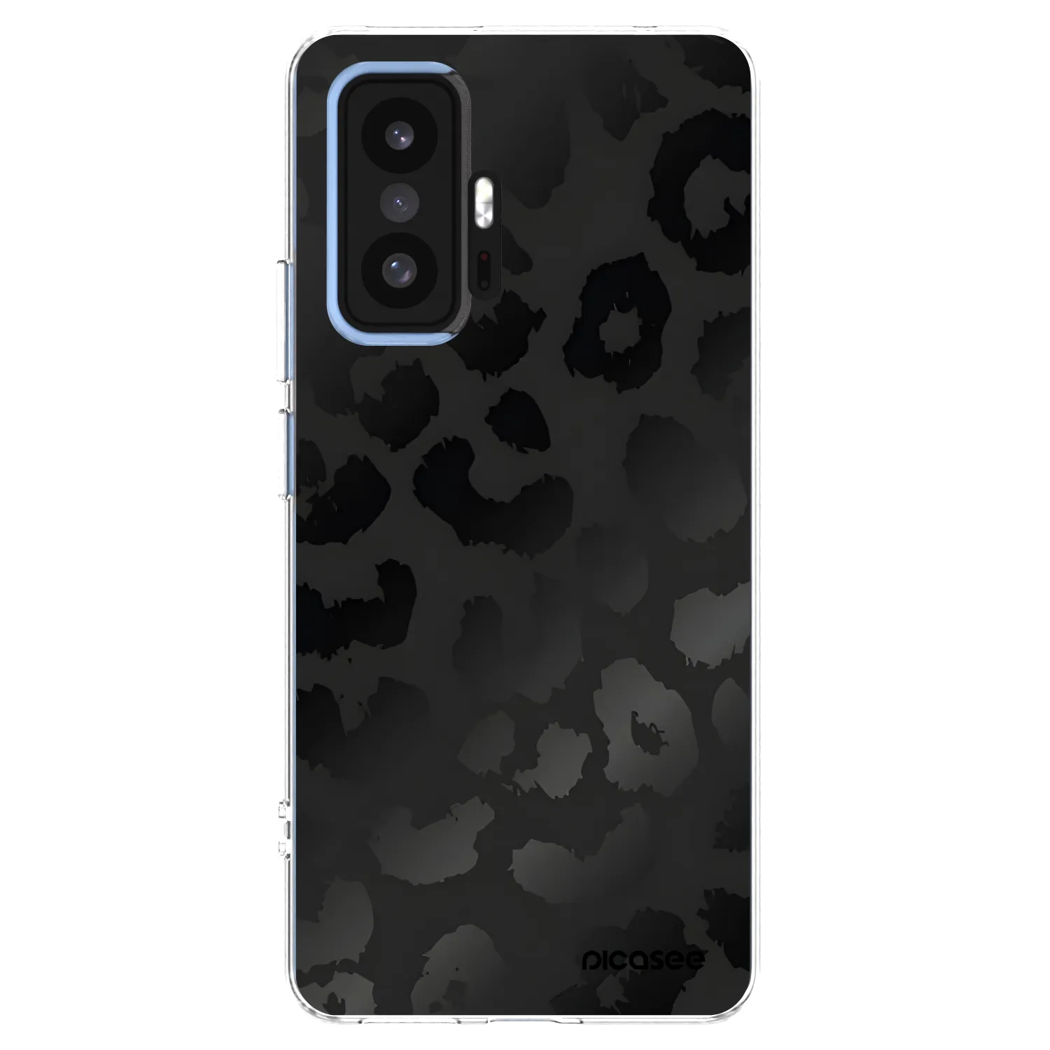 Picasee Xiaomi 11T Pro Hülle - Transparentes Silikon - Midnight Leopard