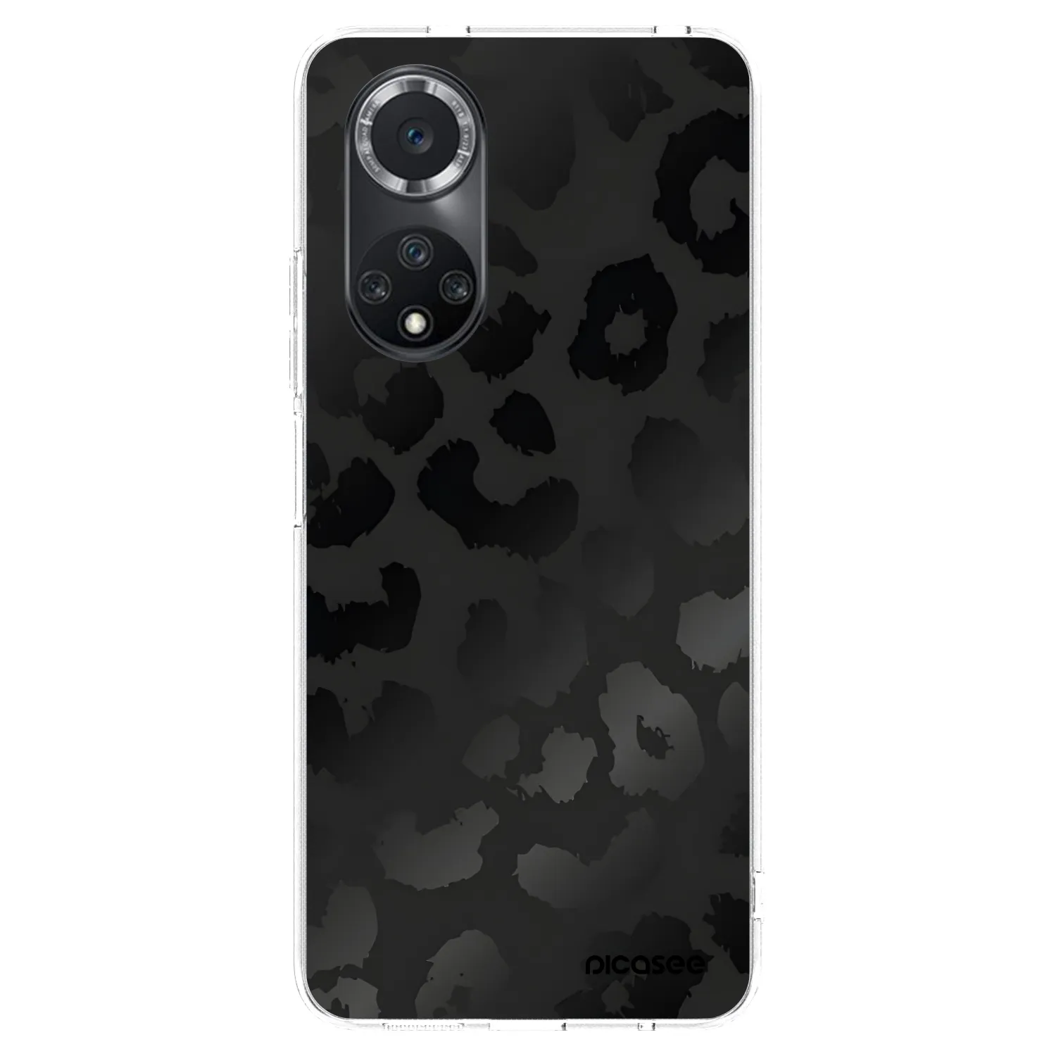 Picasee Huawei Nova 9 SE Hülle - Transparentes Silikon - Midnight Leopard