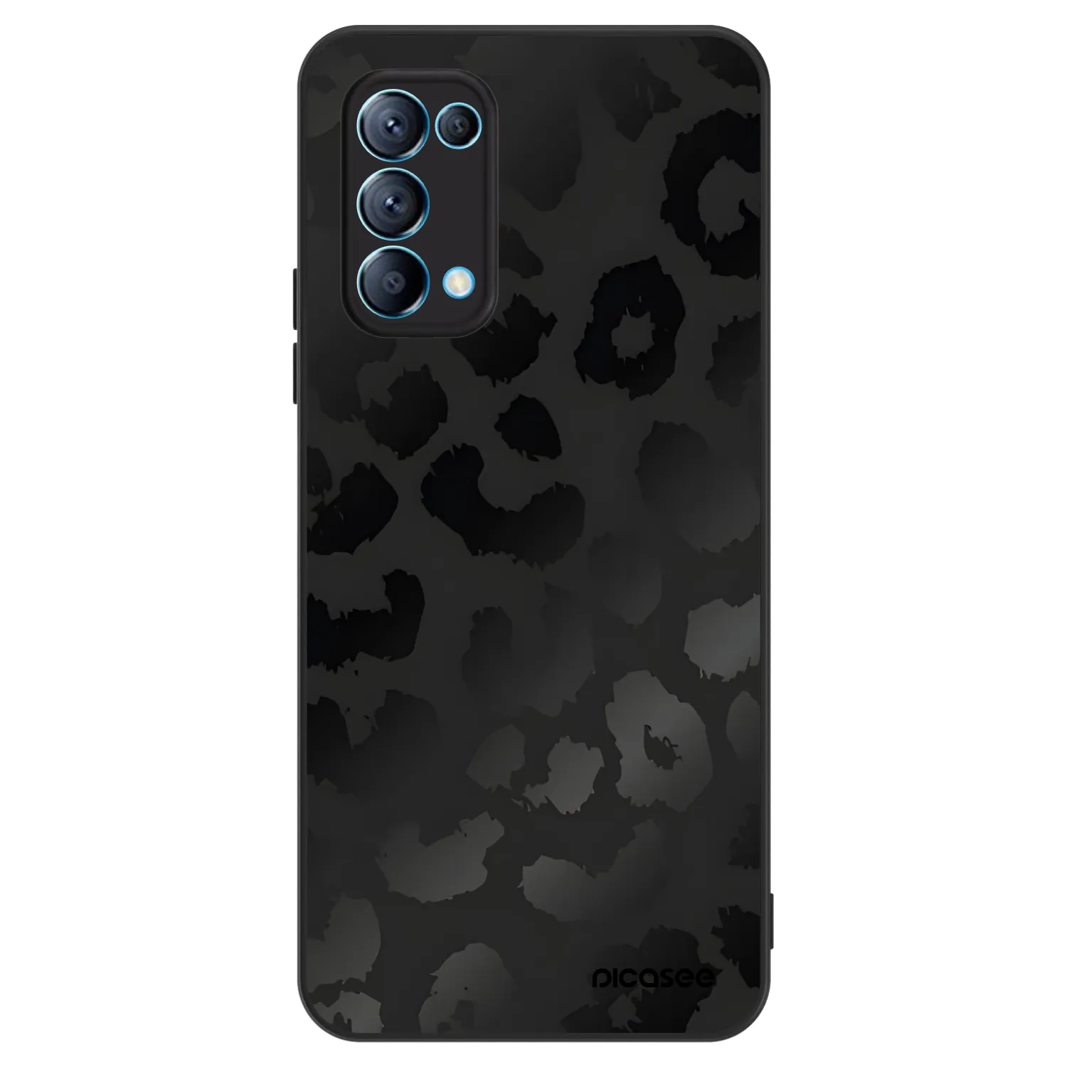 Picasee ULTIMATE CASE für OPPO A16s - Midnight Leopard