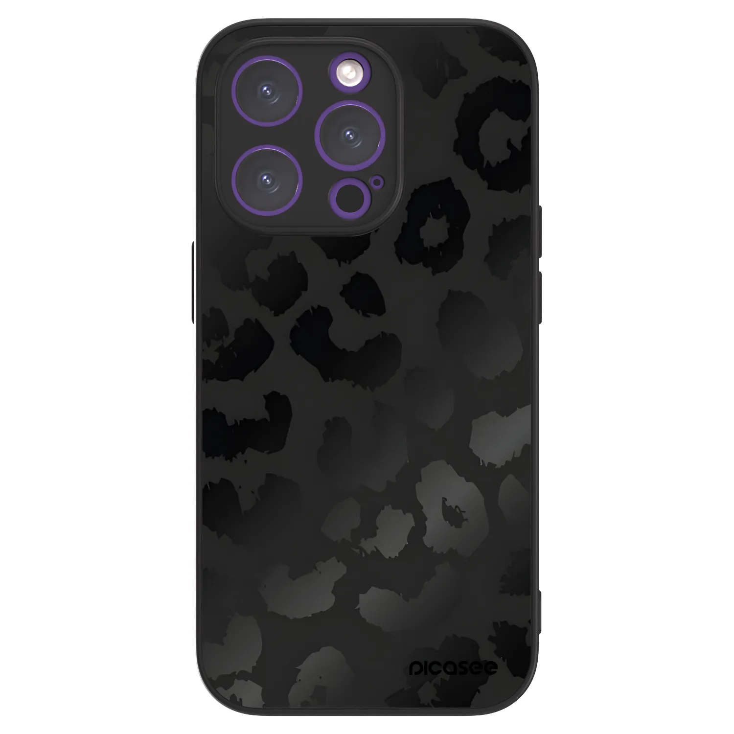 Picasee ULTIMATE CASE MagSafe für Apple iPhone 14 Pro - Midnight Leopard