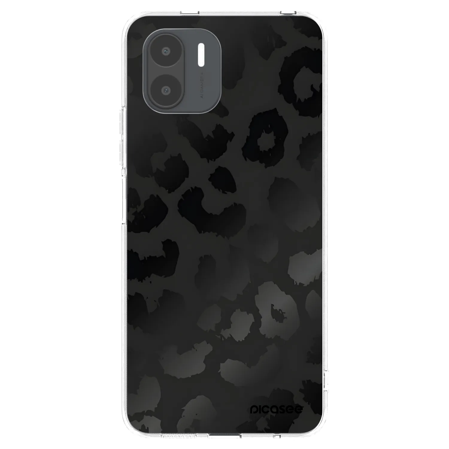 Picasee Xiaomi Redmi A2 Hülle - Transparentes Silikon - Midnight Leopard