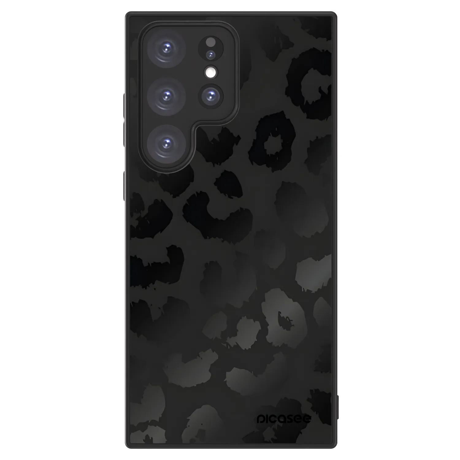 Picasee ULTIMATE CASE PowerShare für Samsung Galaxy S23 Ultra 5G - Midnight Leopard