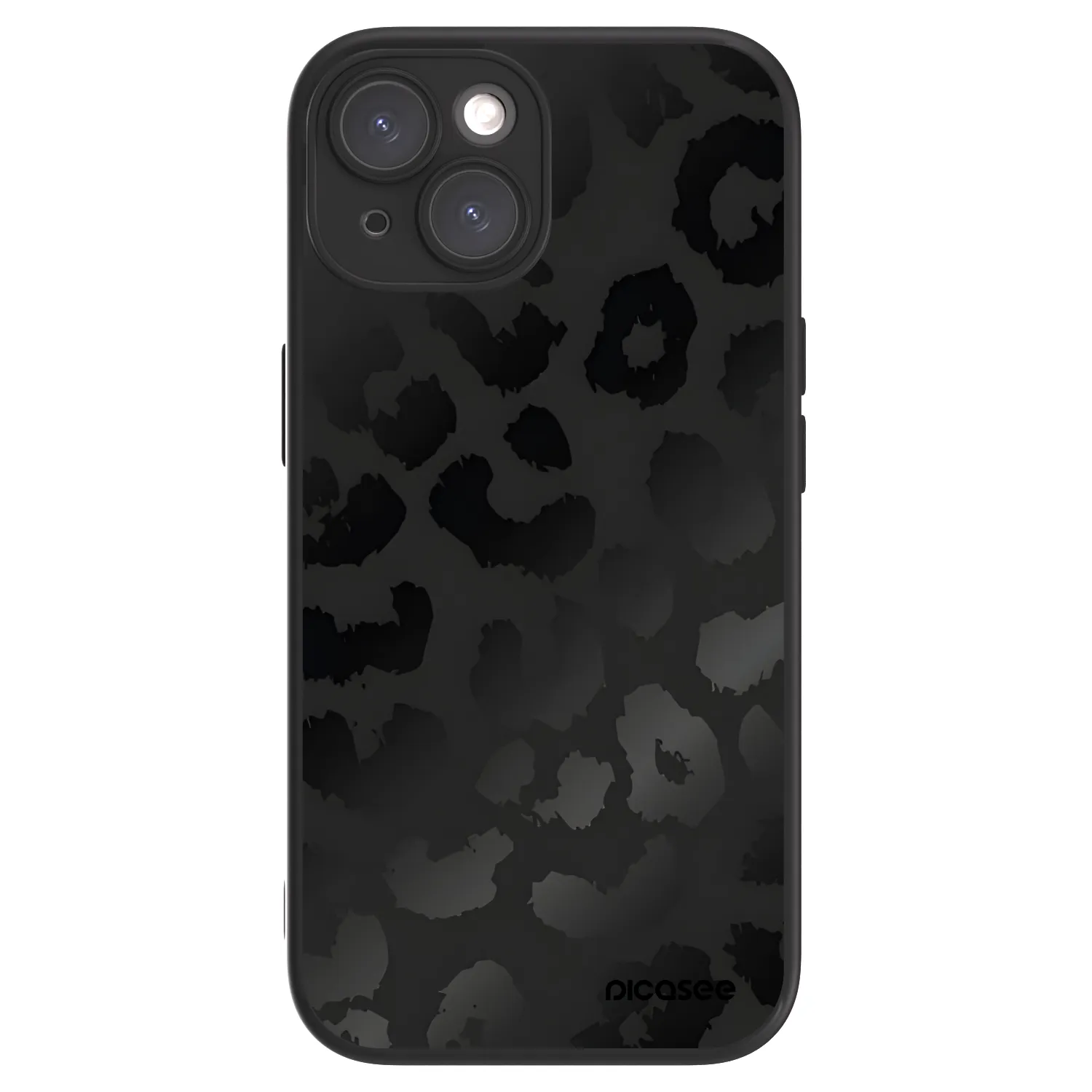 Picasee ULTIMATE CASE MagSafe für Apple iPhone 15 - Midnight Leopard