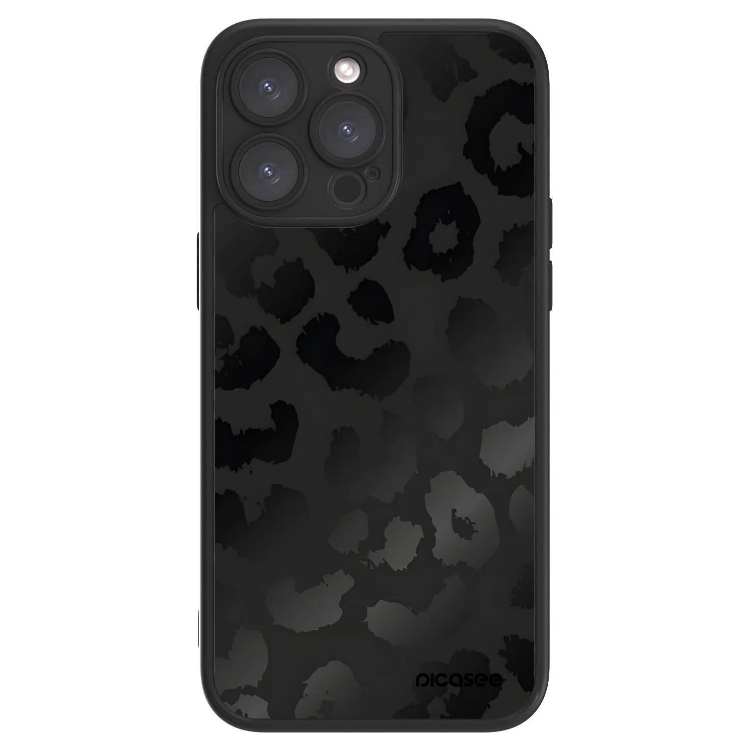 Picasee ULTIMATE CASE MagSafe für Apple iPhone 15 Pro Max - Midnight Leopard
