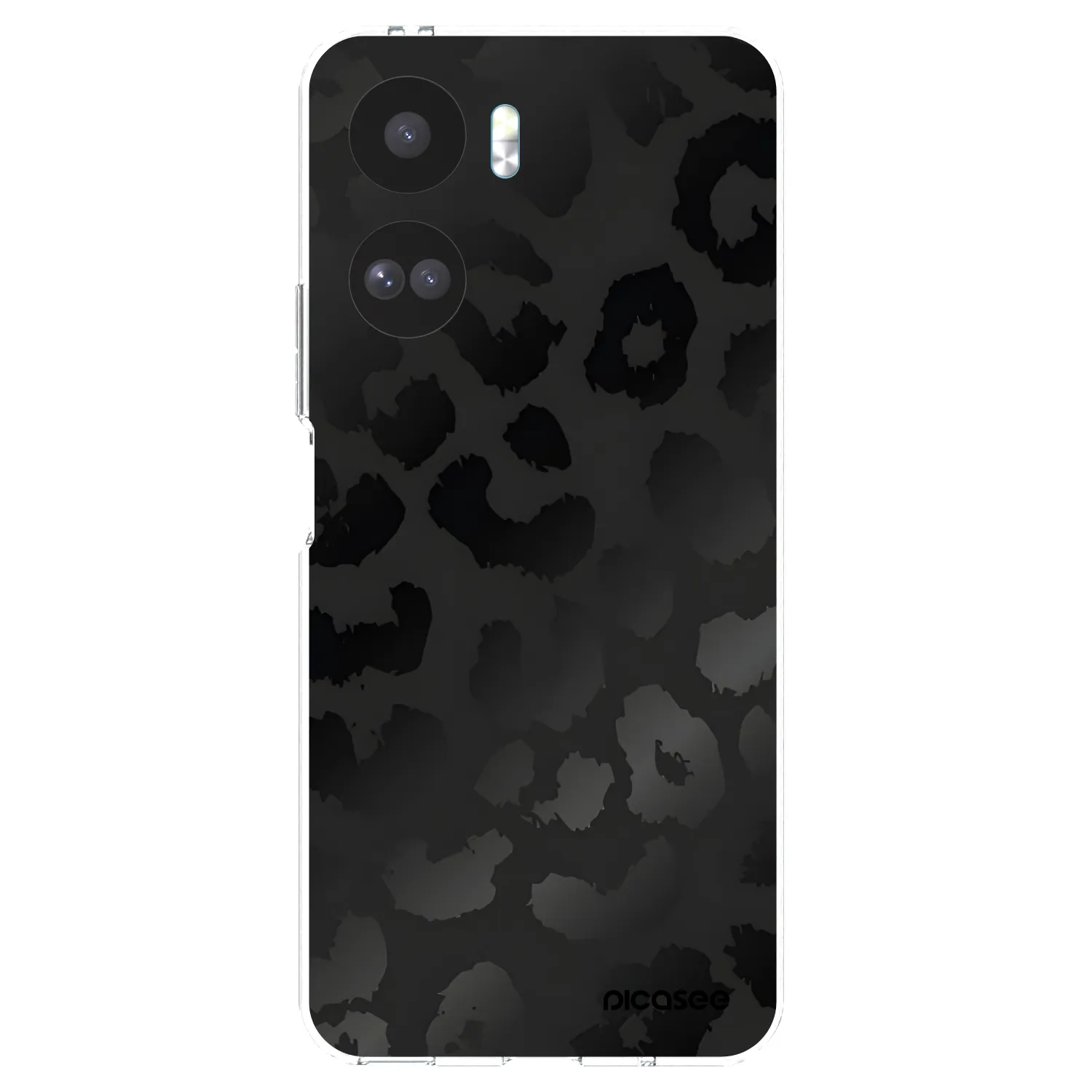 Picasee Honor 90 Lite 5G Hülle - Transparentes Silikon - Midnight Leopard