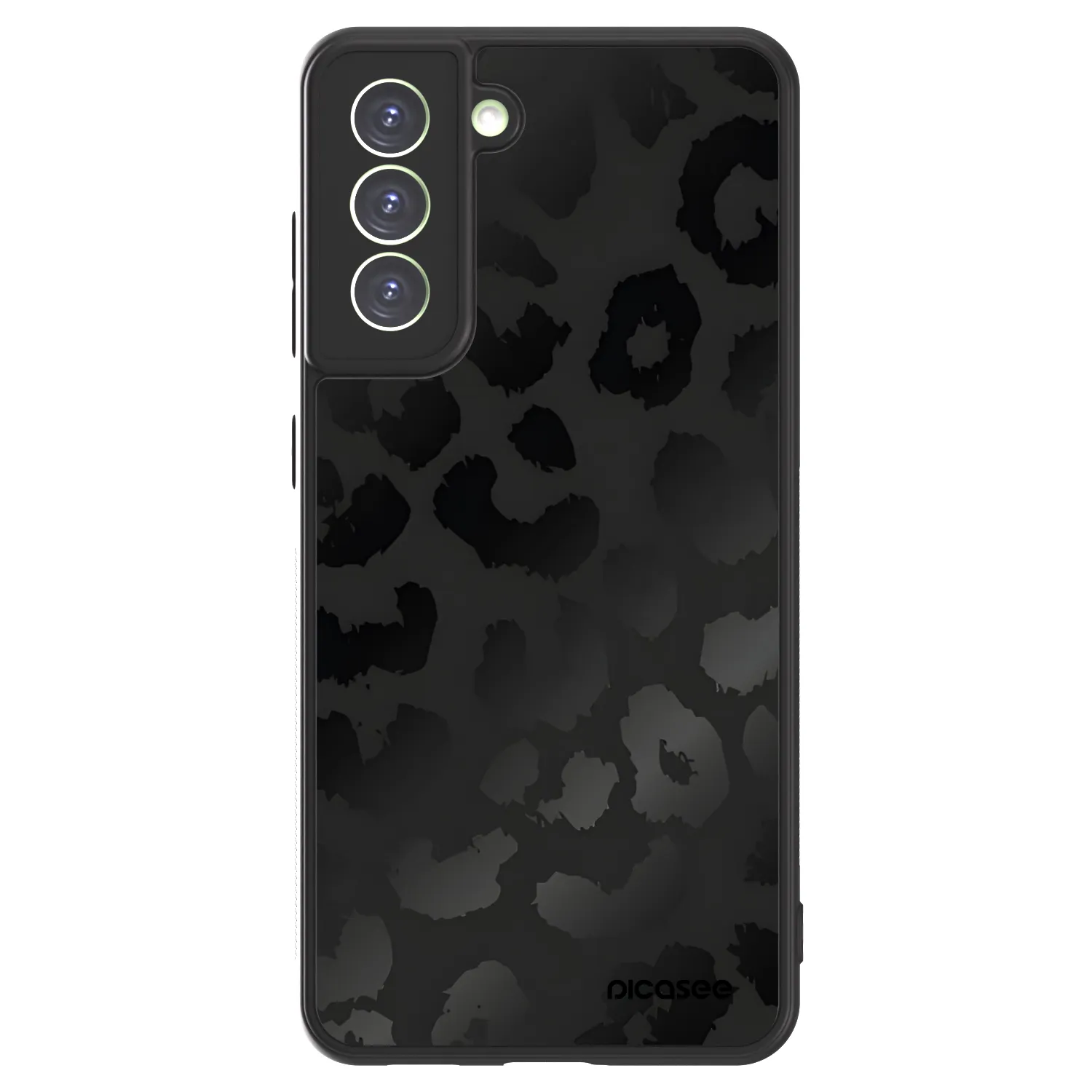 Picasee ULTIMATE CASE PowerShare für Samsung Galaxy S21 FE 5G - Midnight Leopard