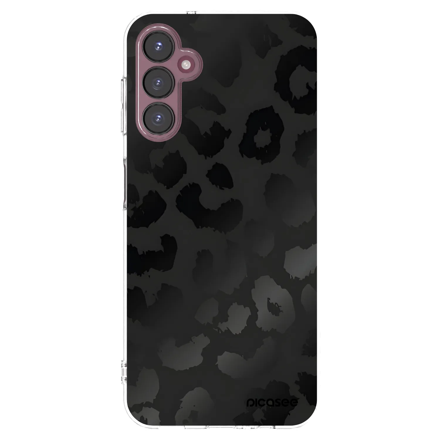Picasee Samsung Galaxy A05s A057G Hülle - Transparentes Silikon - Midnight Leopard