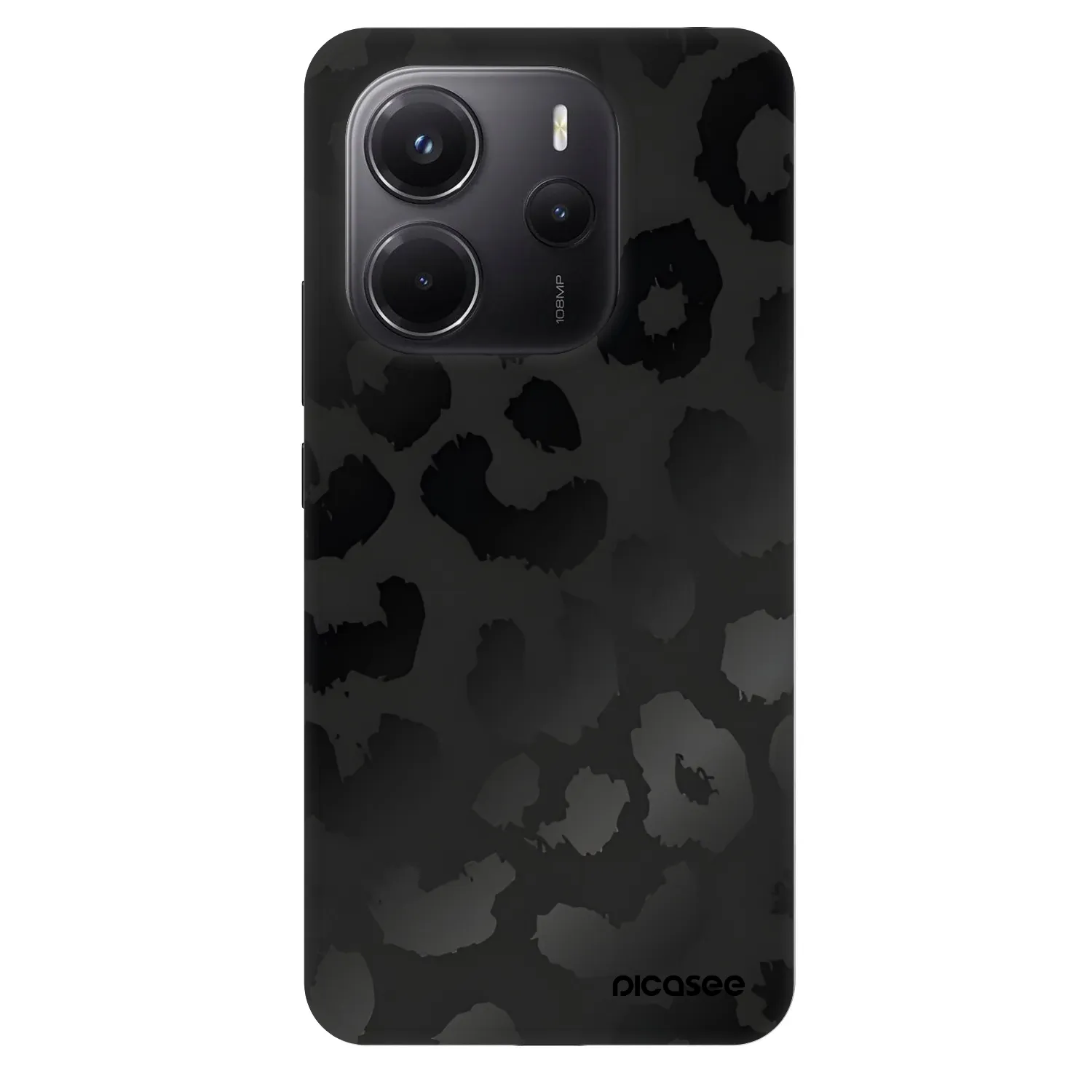 Picasee Fashion Case für Xiaomi Redmi Note 14 4G - Midnight Leopard