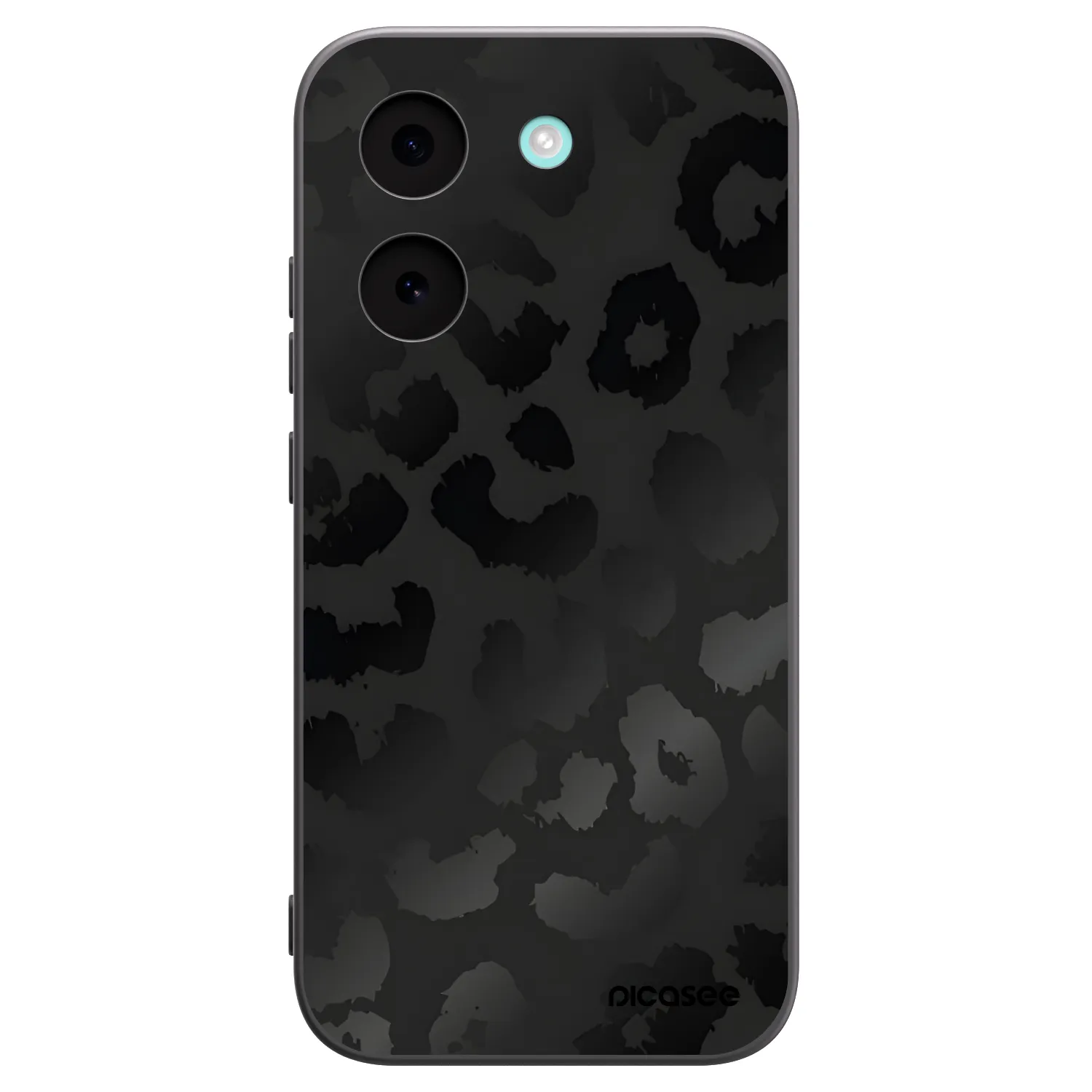 Picasee Xiaomi Poco X8 Pro Hülle - Schwarzes Silikon - Midnight Leopard
